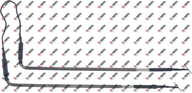 heating element 2x100W 2x115V L 380mm
