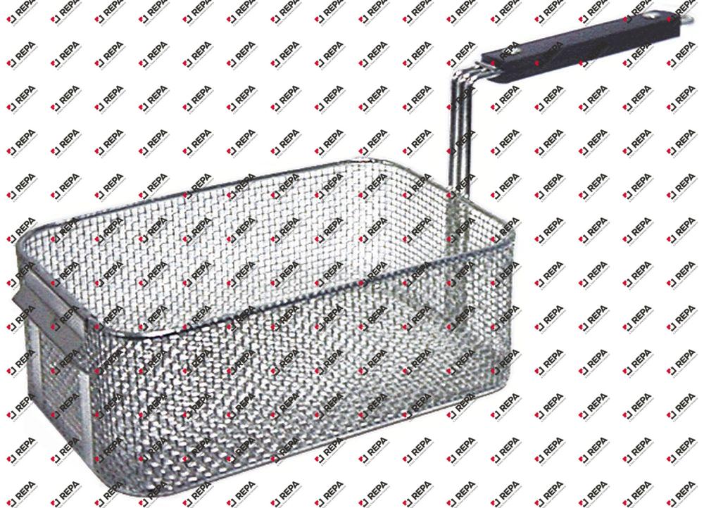 fryer basket W1 195mm L1 310mm H1 120mm