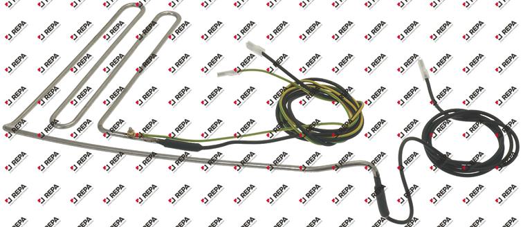 Heating element 350W 230V L 293mm defrosting