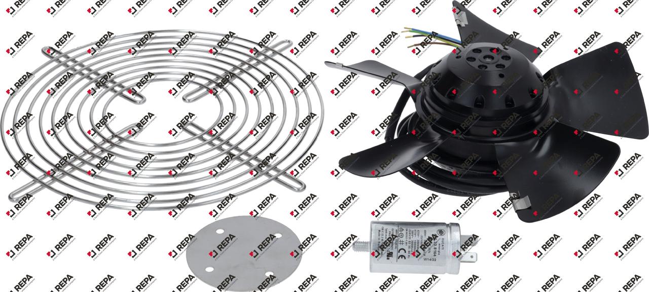 Lüfter Kit mit Dichtung mit Kondensator