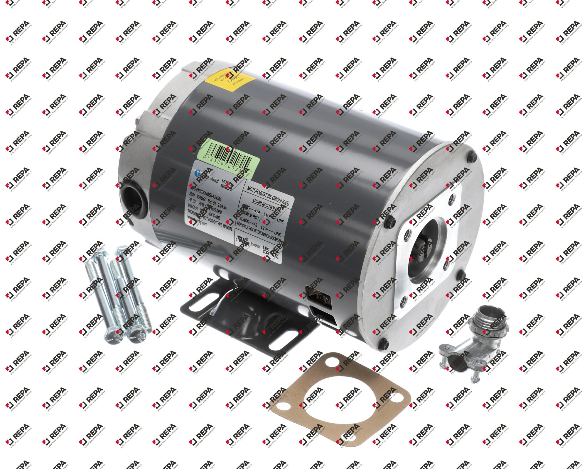 Motor 230V met pakking voor pomp FRYMASTER