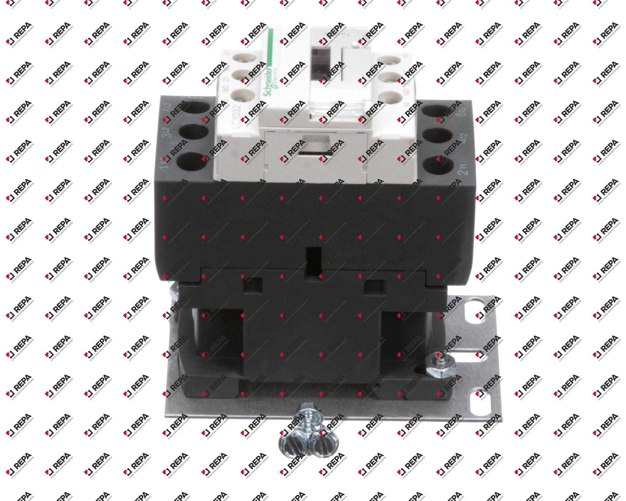 Relais AC1 50A hoofdcontact 3NO