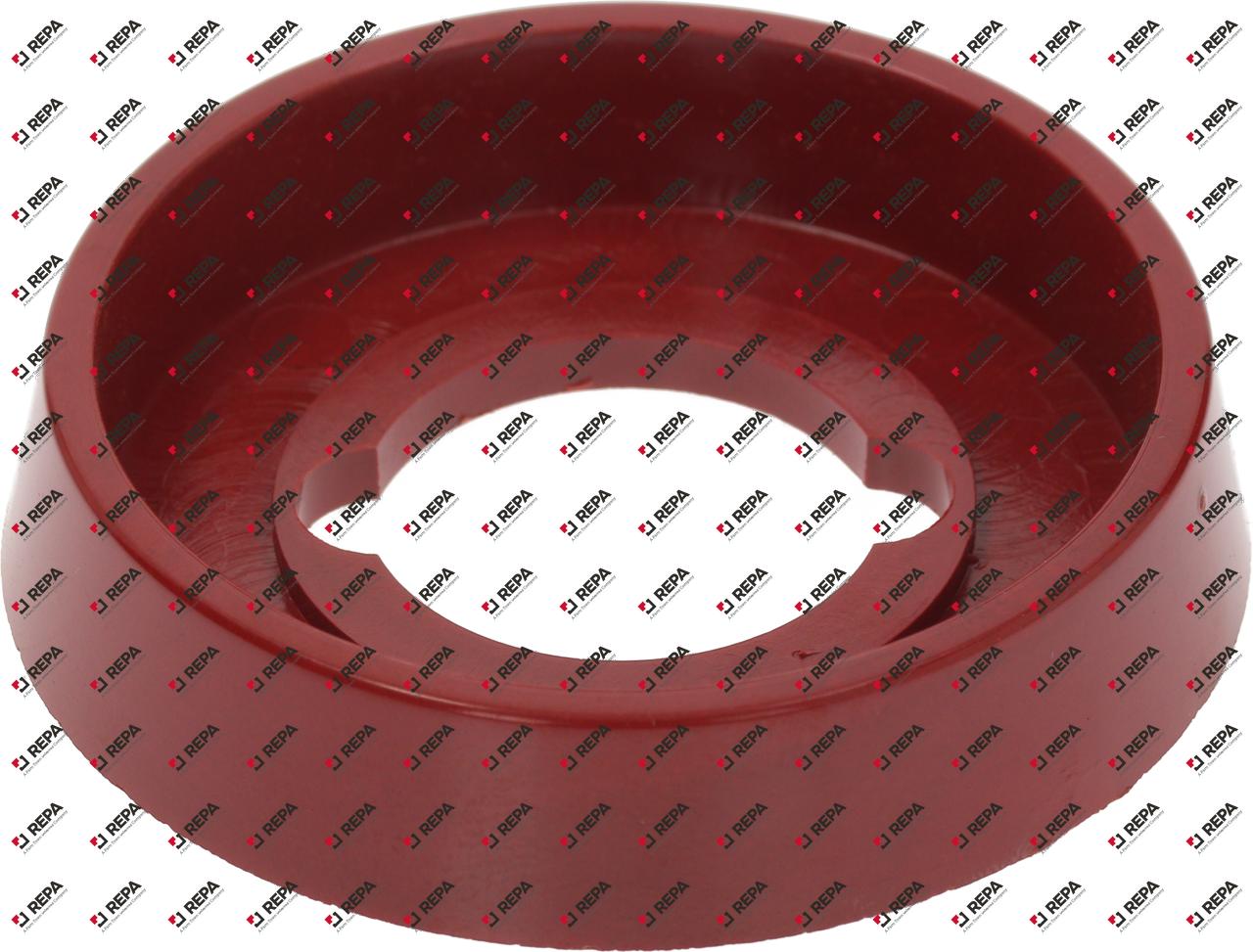 rosace pour manette rouge int. ø 60mm