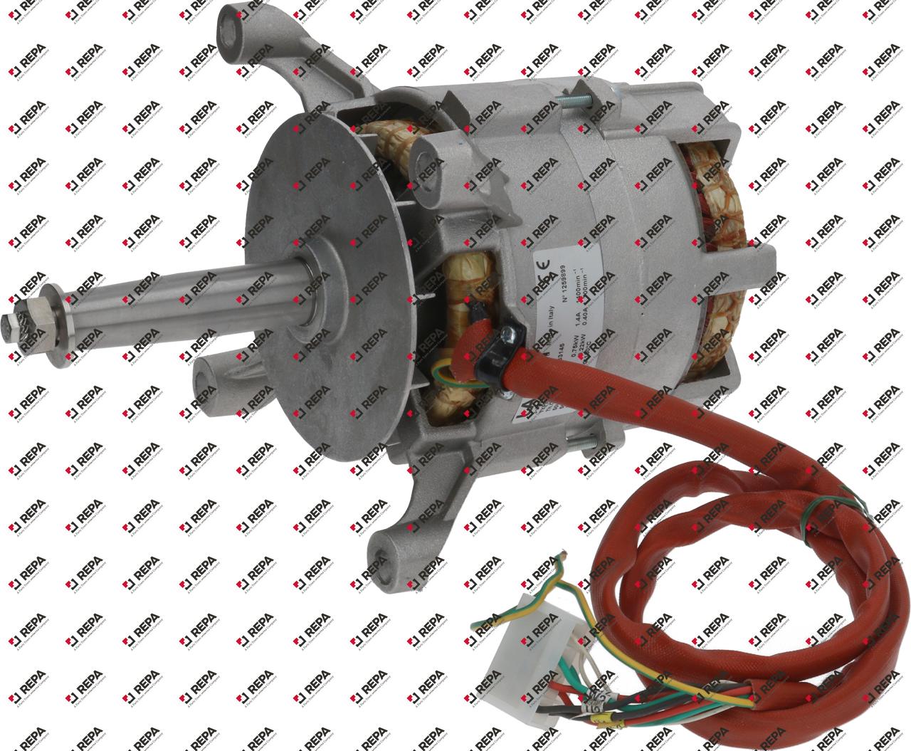 Lüftermotor Typ FB80 4/6 380-415V 0,22/0,75kW