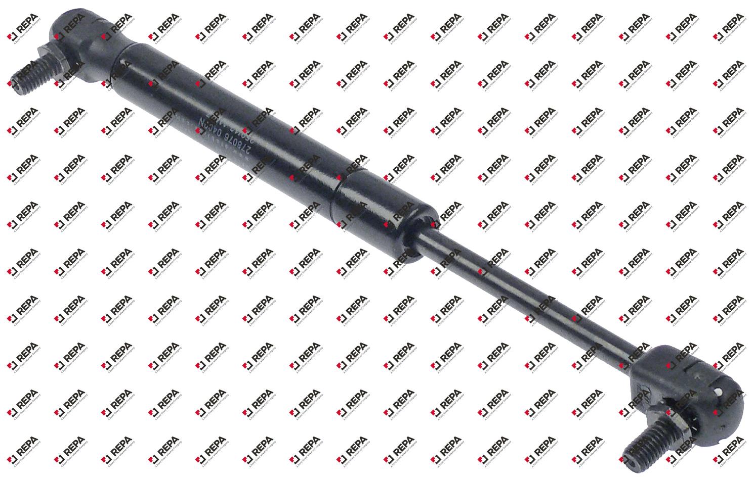 Gasdruckfeder 400N D1 ø 18mm D2 ø 8mm LA 245mm