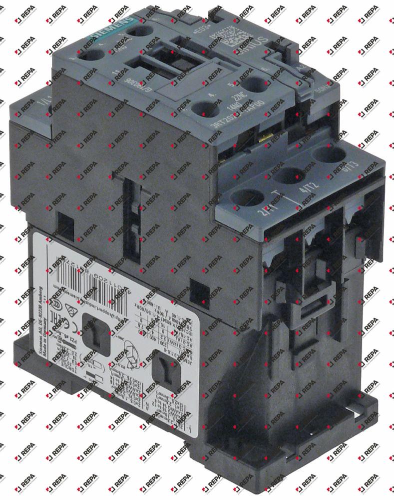power contactor (AC3/400V) 9A/4kW