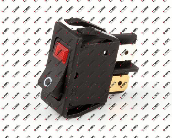 SWITCH ROC DPST 16A 125V ILLUM