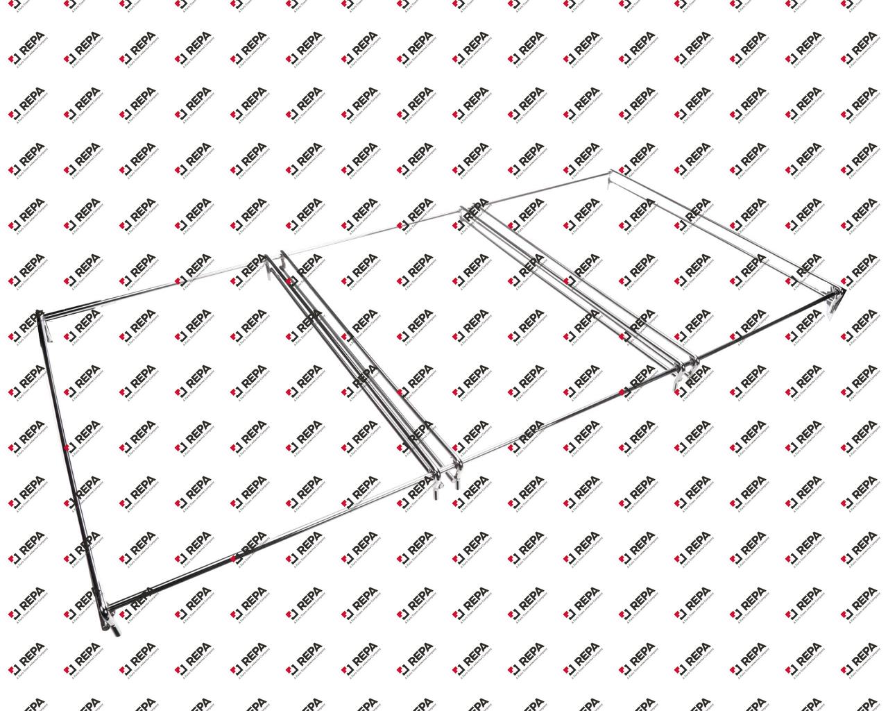 KIT,3 PAN RAIL WITH FEET
