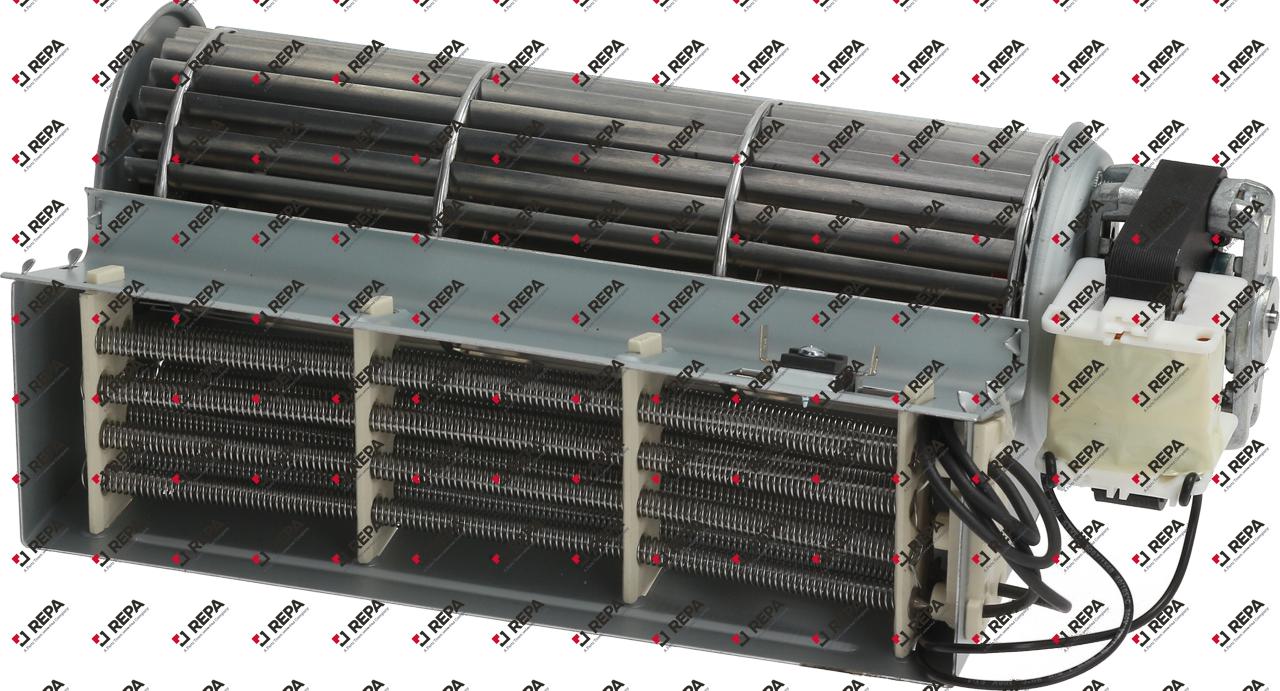 Cross flow fan 17 W 230 V motor position right