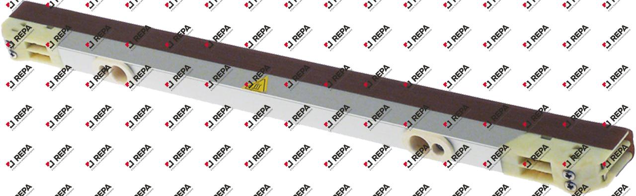 Lasbalk H 31mm L 362mm B 15mm dubbele sluiting