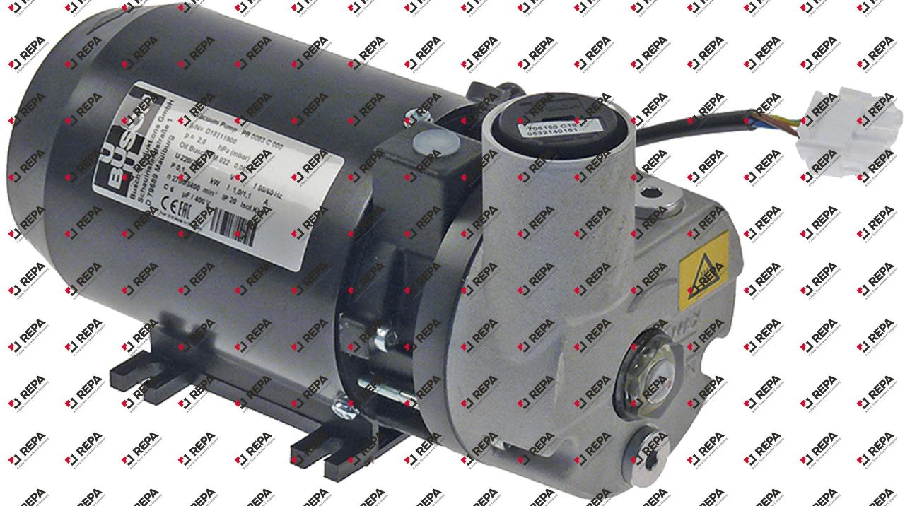 vacuum pump 4m³/h 220/240V 0,1kW 50/60Hz
