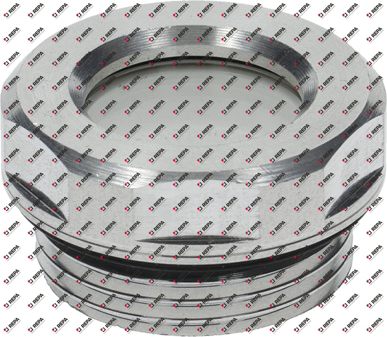 level glass thread 3/4"