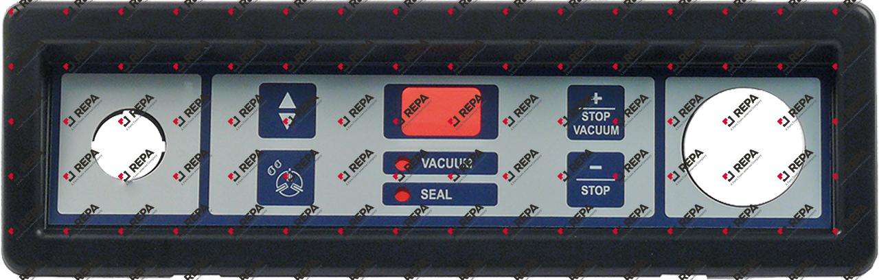 schakelpaneel vacuumapparaat L 258mm B 55mm