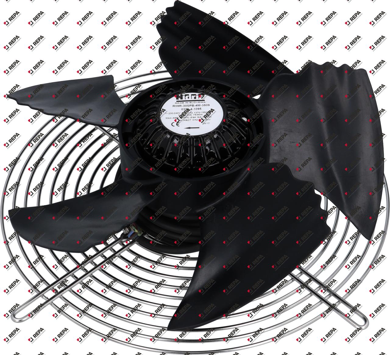 fan type R09R-30SPB-4M-3509 fan wheel ø 300mm 230V