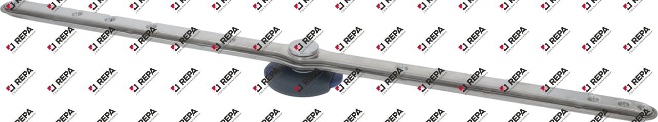 Rinse arm L 517 mm mounting ø 11 mm nozzles 9 