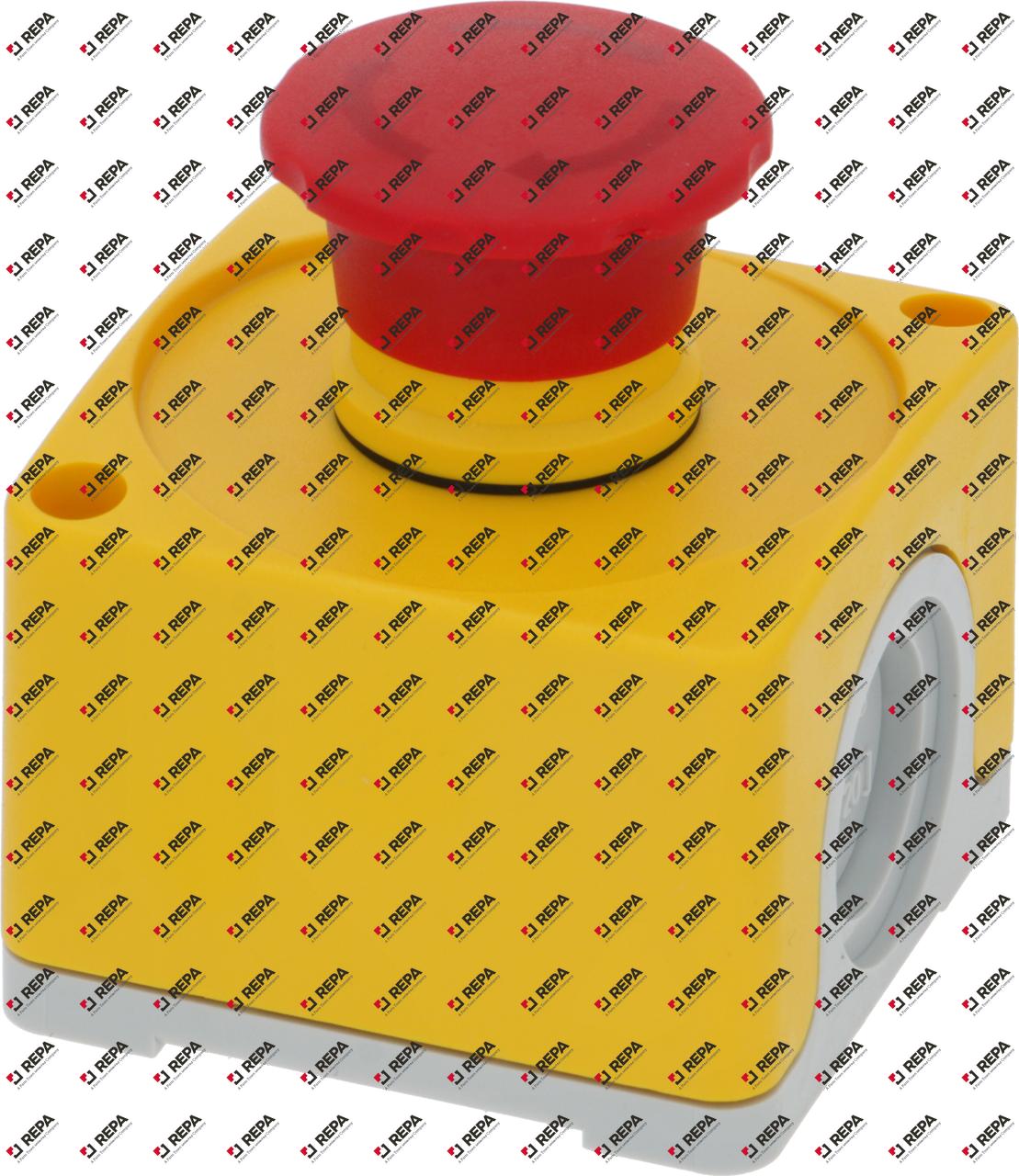 emergency stop switch complete yellow/red