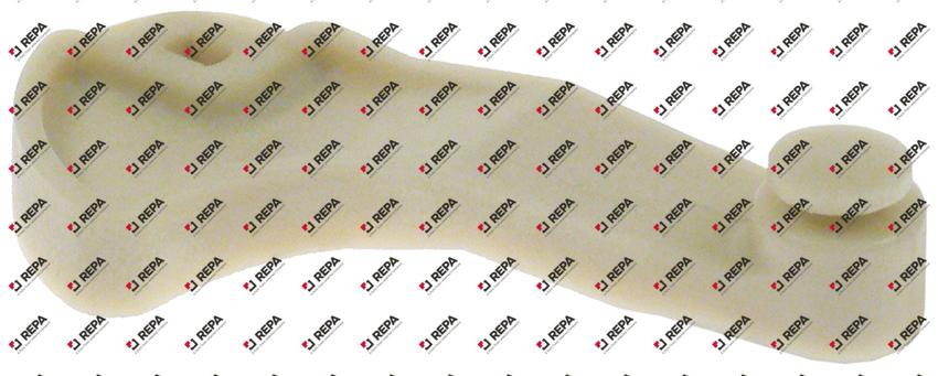 asopname voor ijsmaker L 115mm B 49,5mm