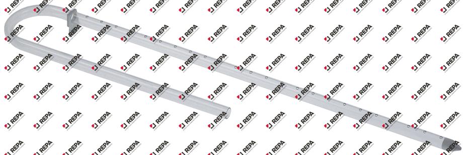waterleiding voor ijsmaker L 500mm ID ø 10mm