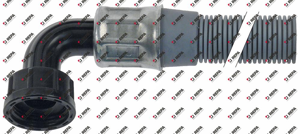 drain hose L 1520mm connection 3/4"