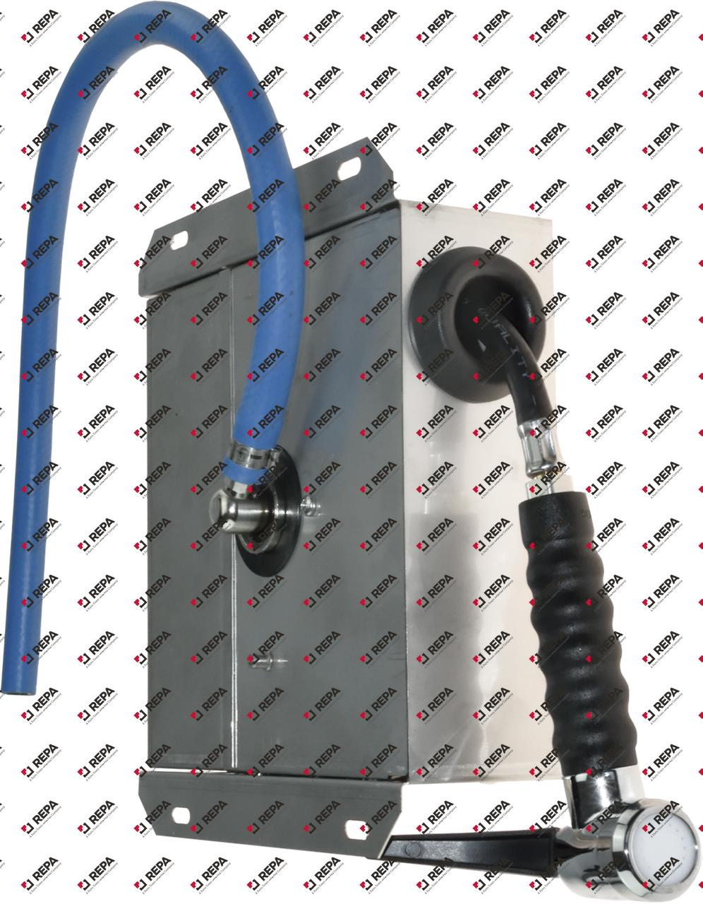 Slanghaspel compleet met handdouche L 1,7m
