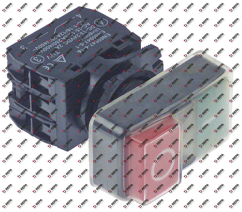 momentary push switch mounting measurements ø22mm