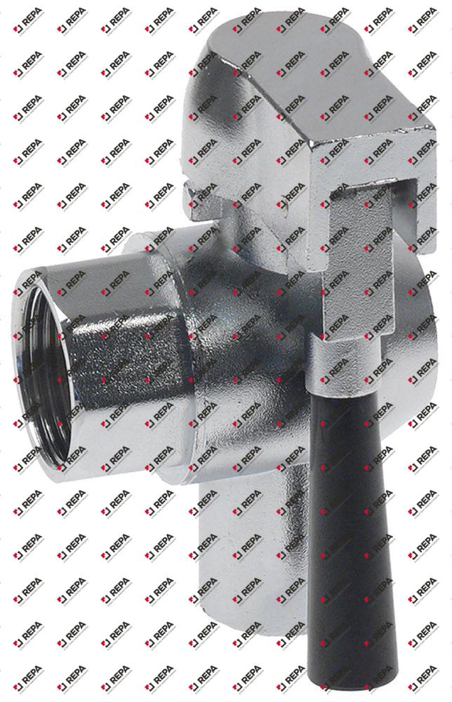 Auslaufhahn Anschluss 3/4" IG Baulänge 88mm matt