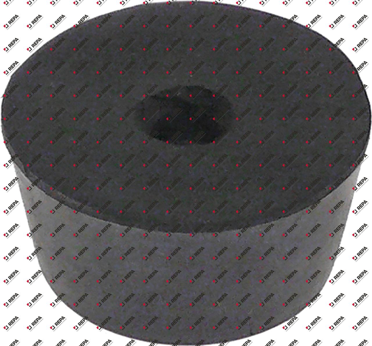 Gerätefuß ø 29mm H 16mm Gummi Bohrung ø 6mm