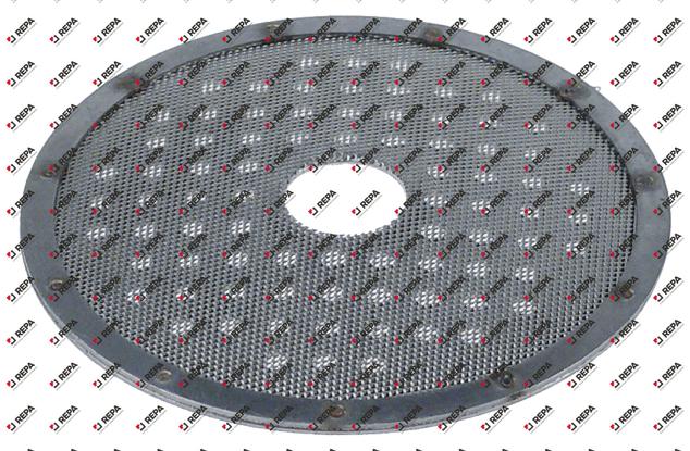 shower screen ø 54,6mm hole ø 10mm type M-920