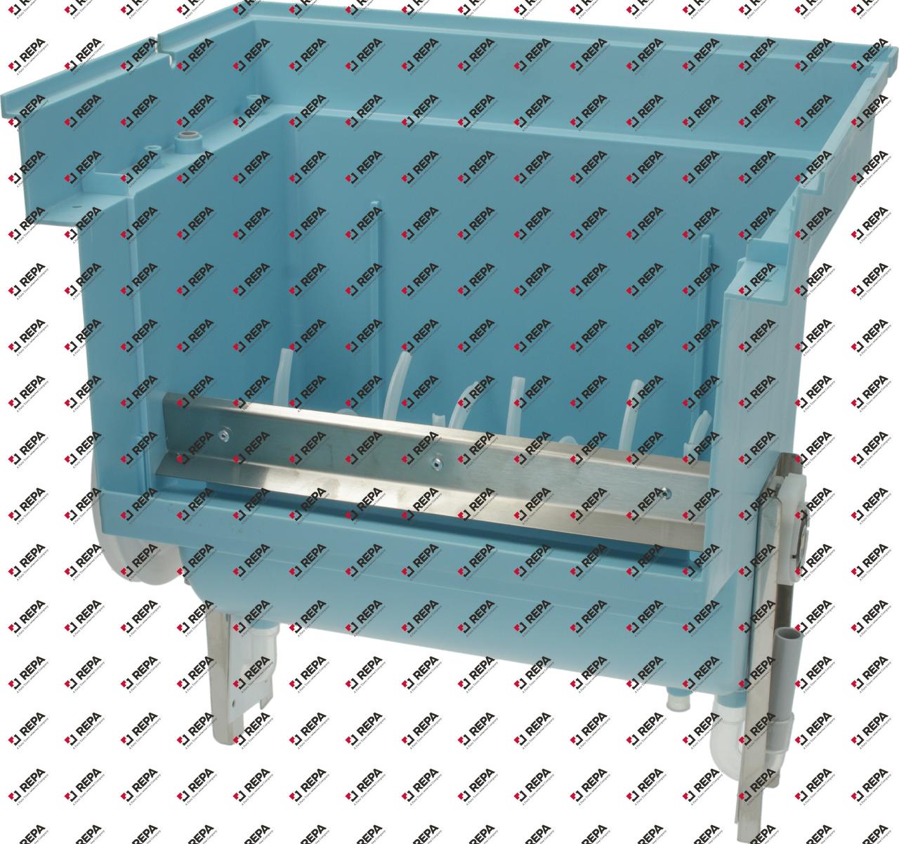 Wanne mit Paddel L 360mm B 260mm H 400mm ITV