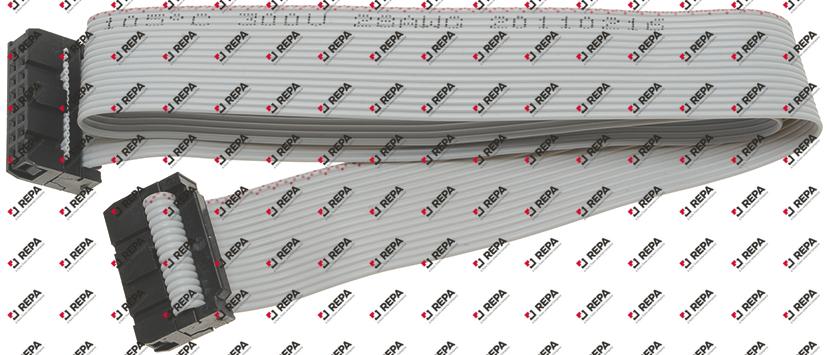 ribbon cable 16-pole L 460mm plug type 2 row