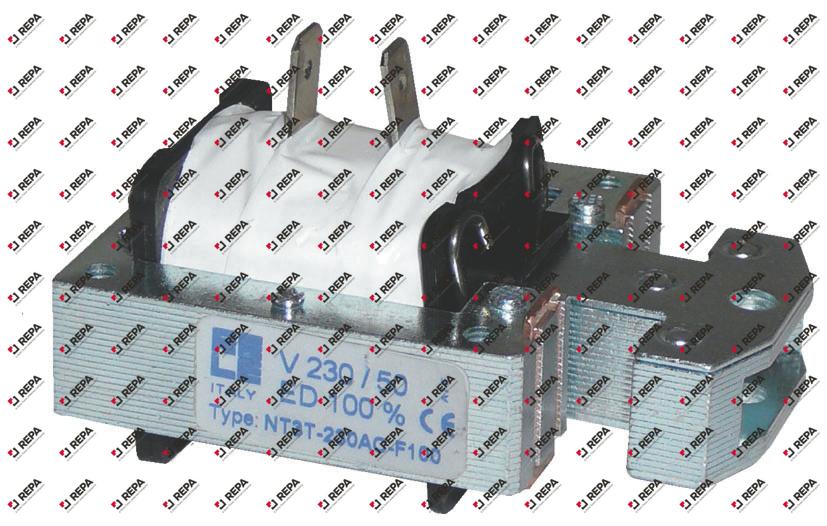 Elektromagnet 230V 50Hz Einschaltdauer 100% L 57mm