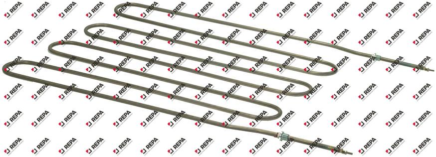 Resistenza 2260W 230V L 760mm lar. 560mm