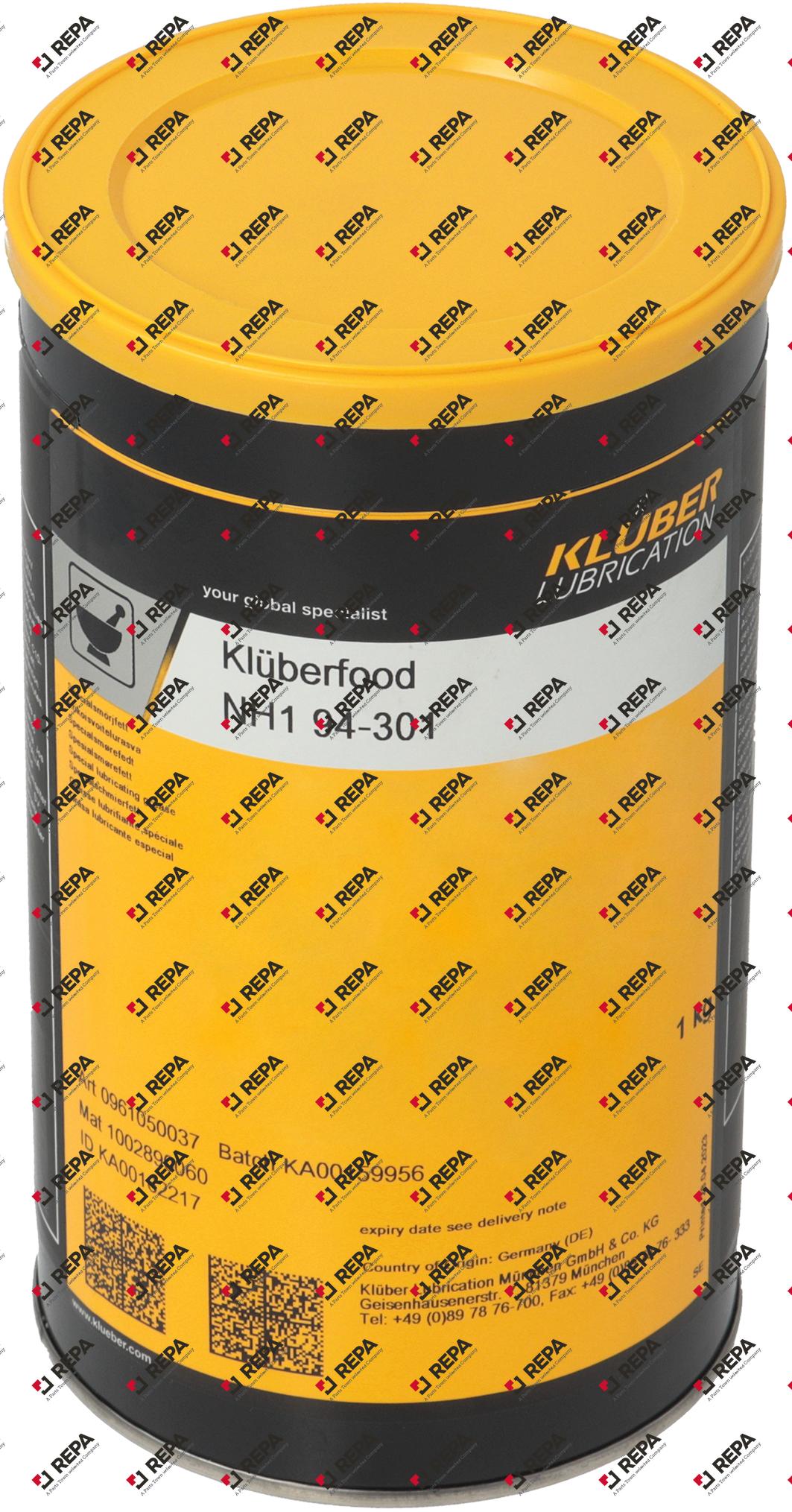 GREASE, KLUBERFOOD, FOOD GRADE (1 KG)