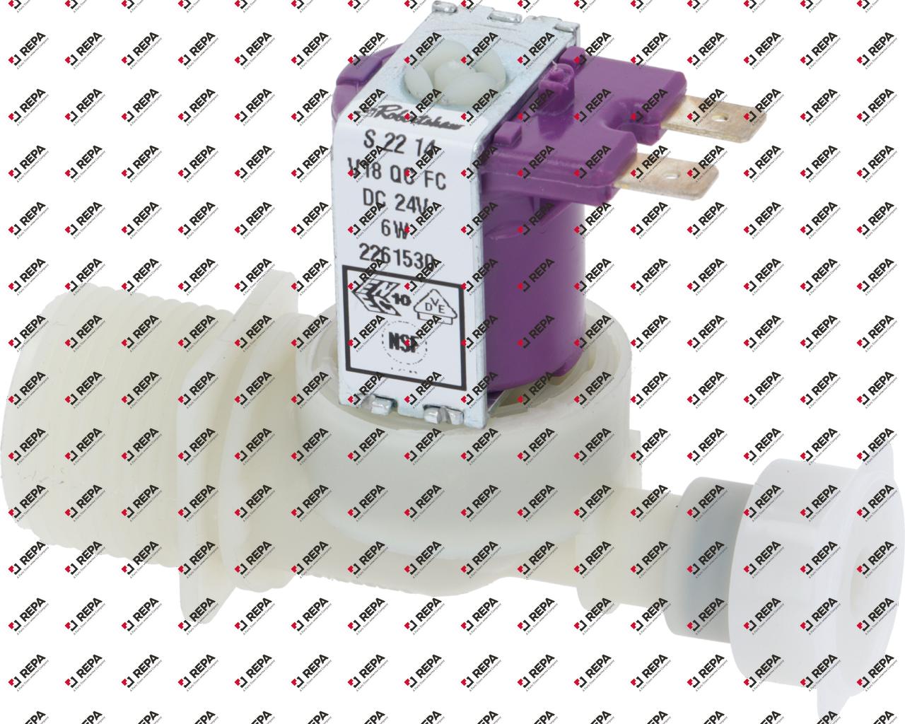 "SOLENOID VALVE 1-WAY 24V 6Winlet 3/4"" - outlet"