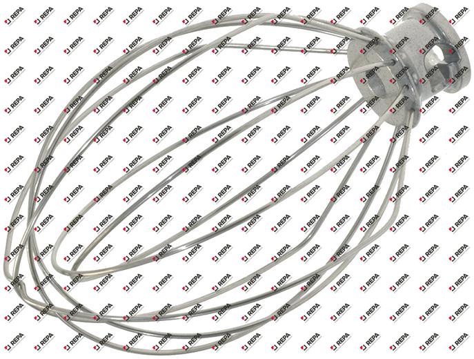 whisk overall height 185 mm