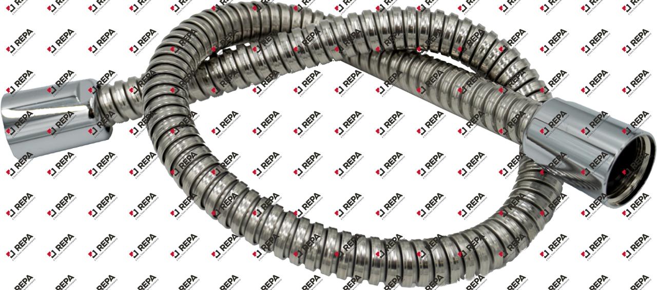 Spiral wound Stainless Steel Flexible Hose L. 60cm