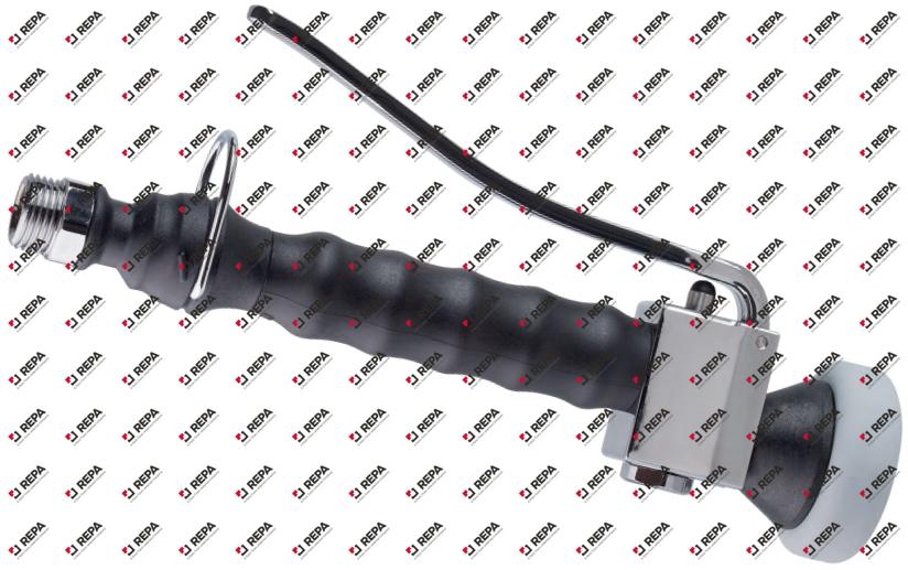 10 Stck Handbrause NEW M G1/2 / Schwarz
