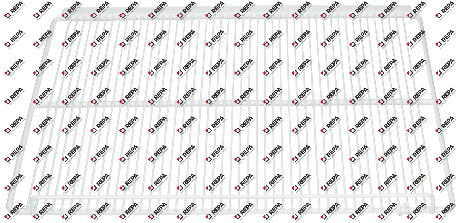 Grate plastic-coated white D 410mm W 515mm H 23mm