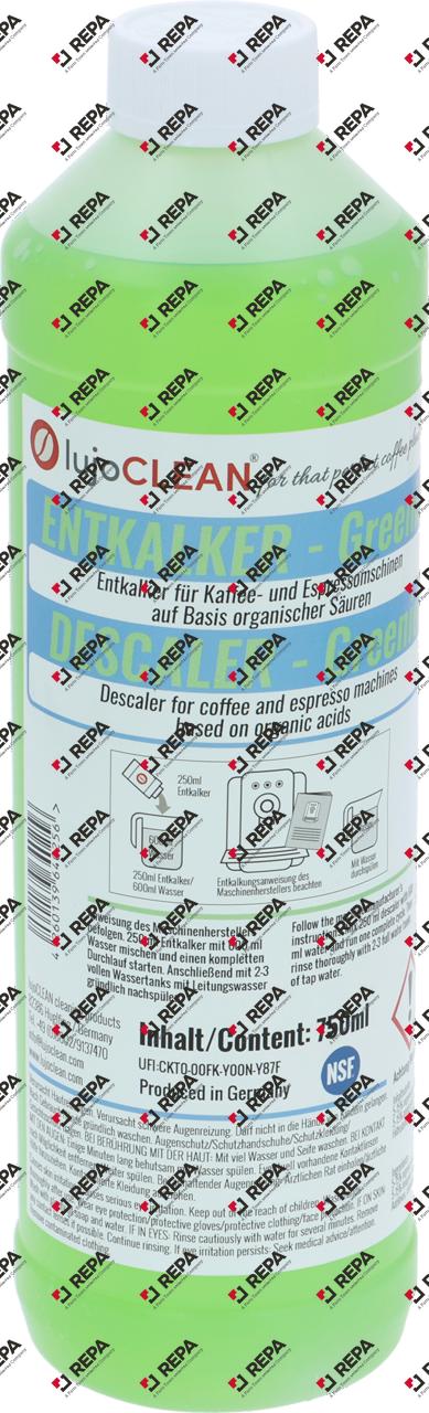 DESCALER LUJO GREENIE 750 ml