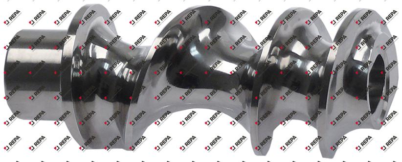 coclea ø 67mm L 172mm acciaio inox 22