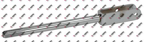Lever handle for group total length 230 mm M12