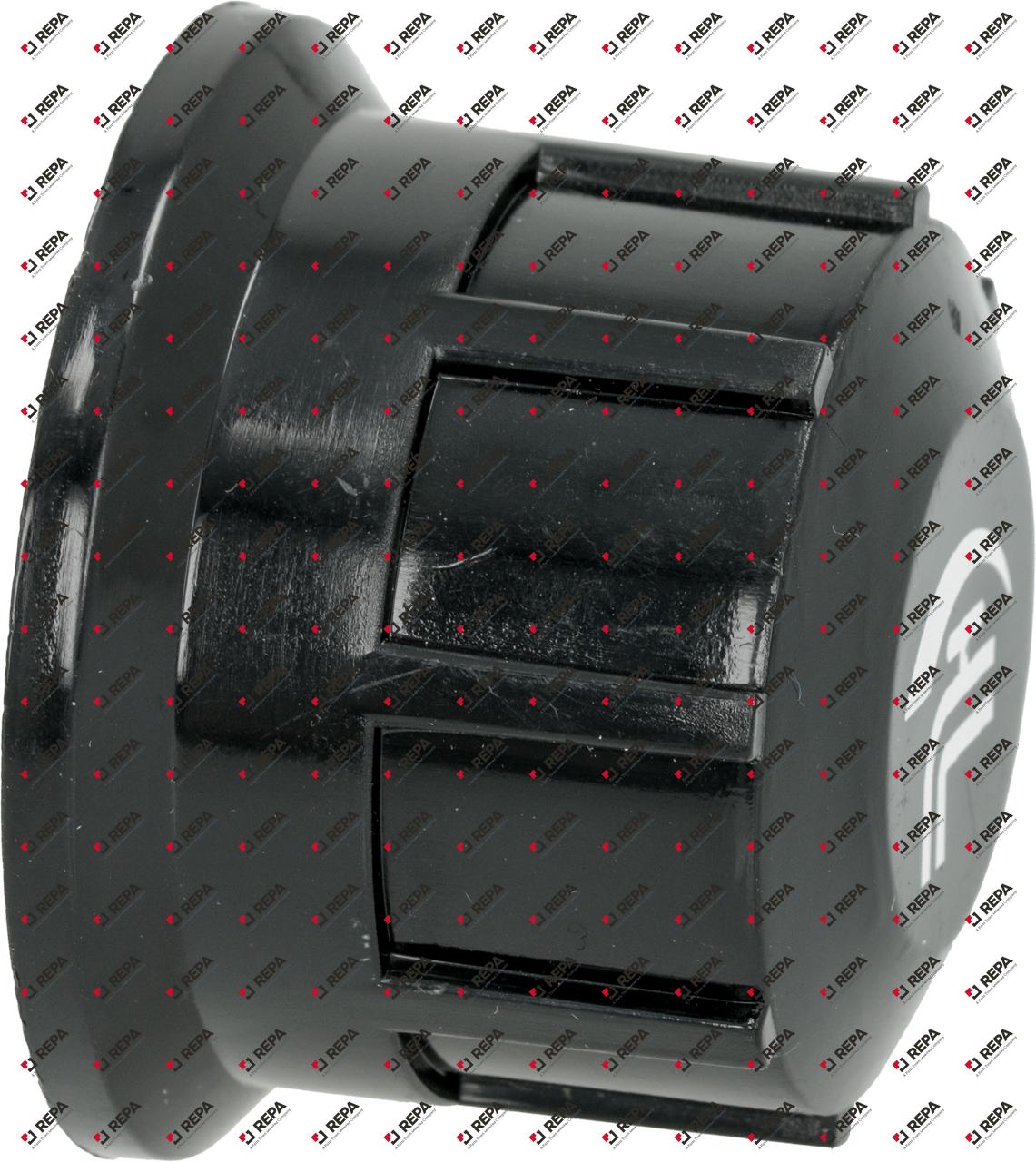 knob water ø 54mm black