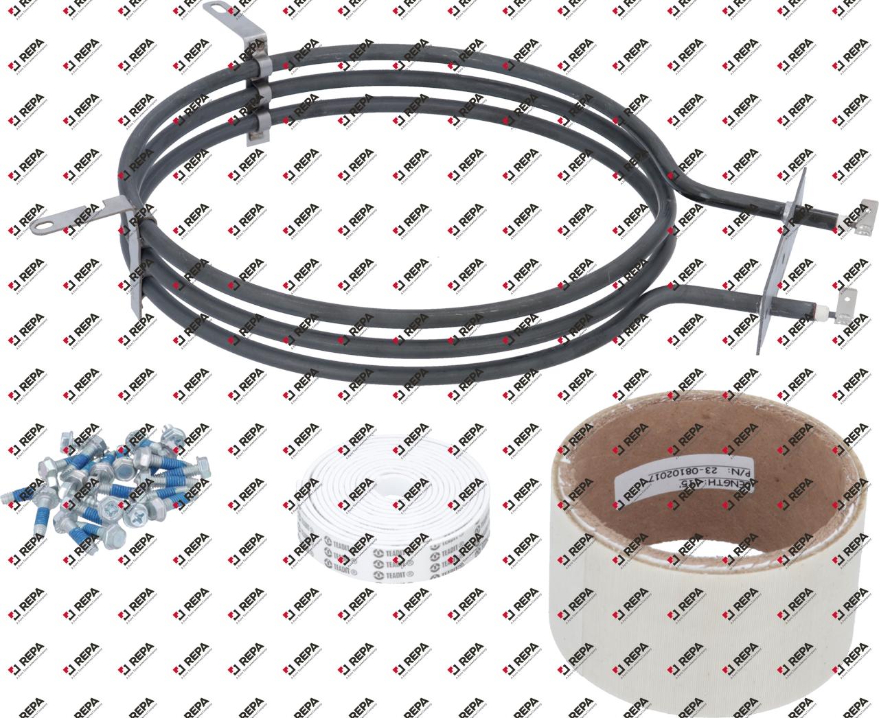 Heating element kit 3000 W 208 V ED ø 200 mm