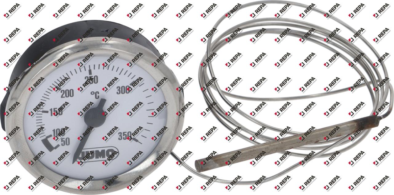Termometro lungh. capillare 1000mm bulbo ø 6mm