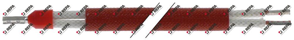Kabel L 370 mm Kupfer für Kombidämpfer