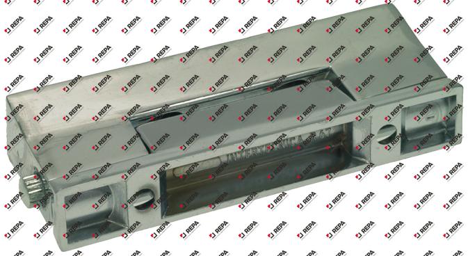 Zijkantscharnier verchroomd L 100mm B 25mm