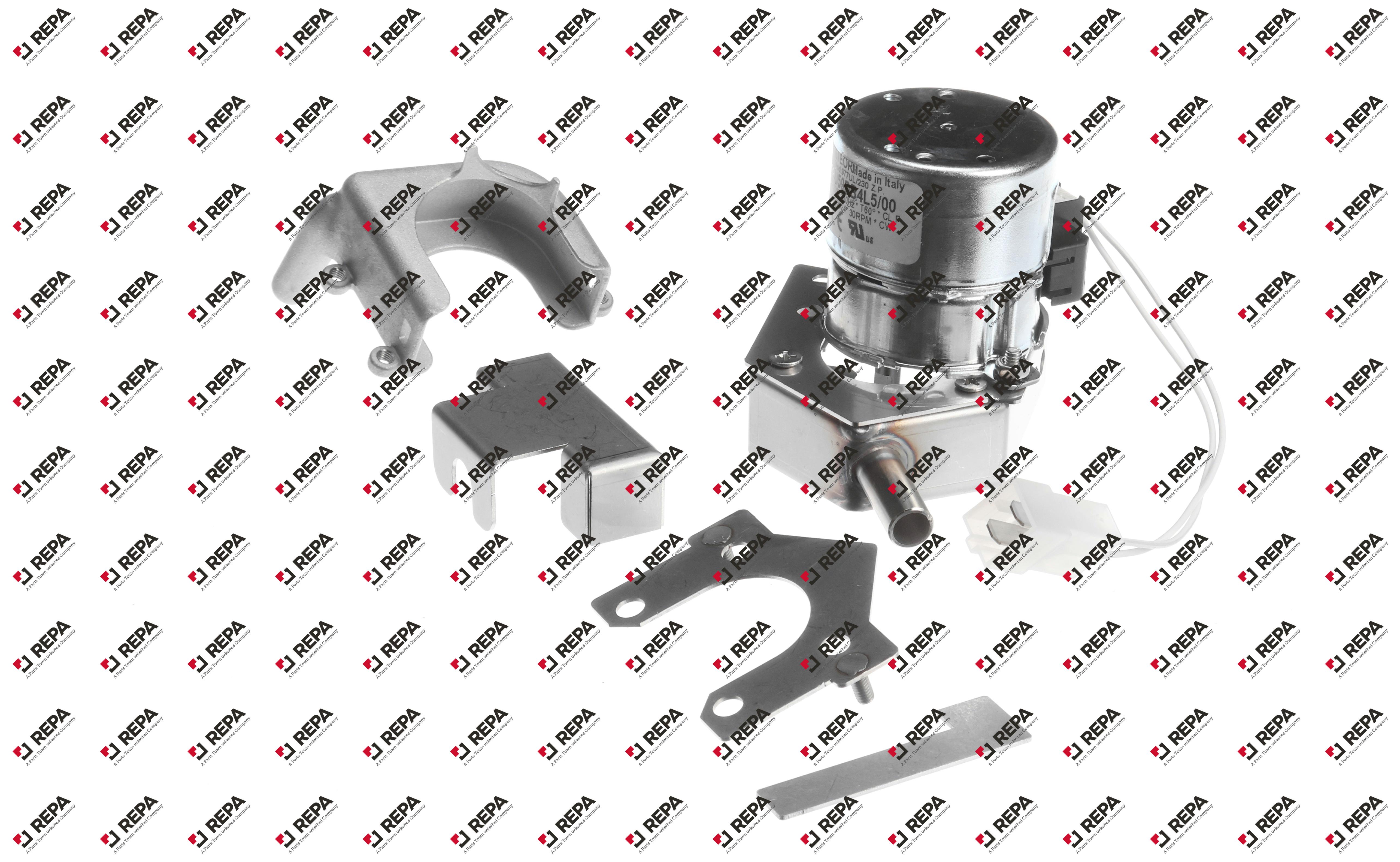 Getriebemotor 230V 30U/min Welle ø 6mm 8W H 84mm