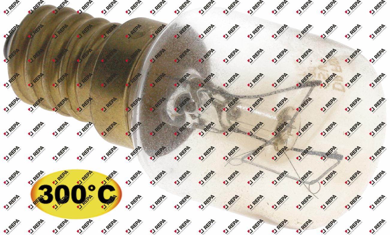 Glühlampe Fassung E14 230V 25W L 55mm ø 25mm