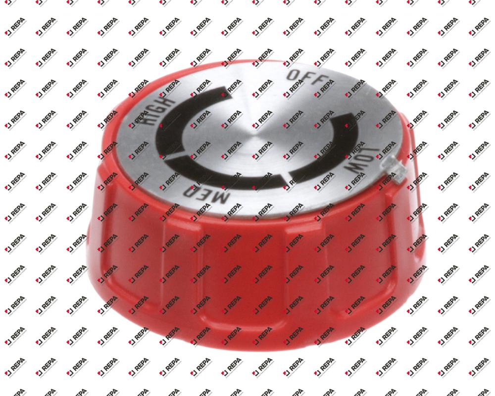 KNOB ASSY 3HT 208 240 RED