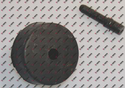 pied d'appareil ø 32mm H 14mm encastré ø 10mm